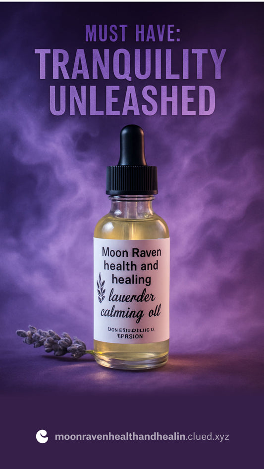 Lavender calming oil 