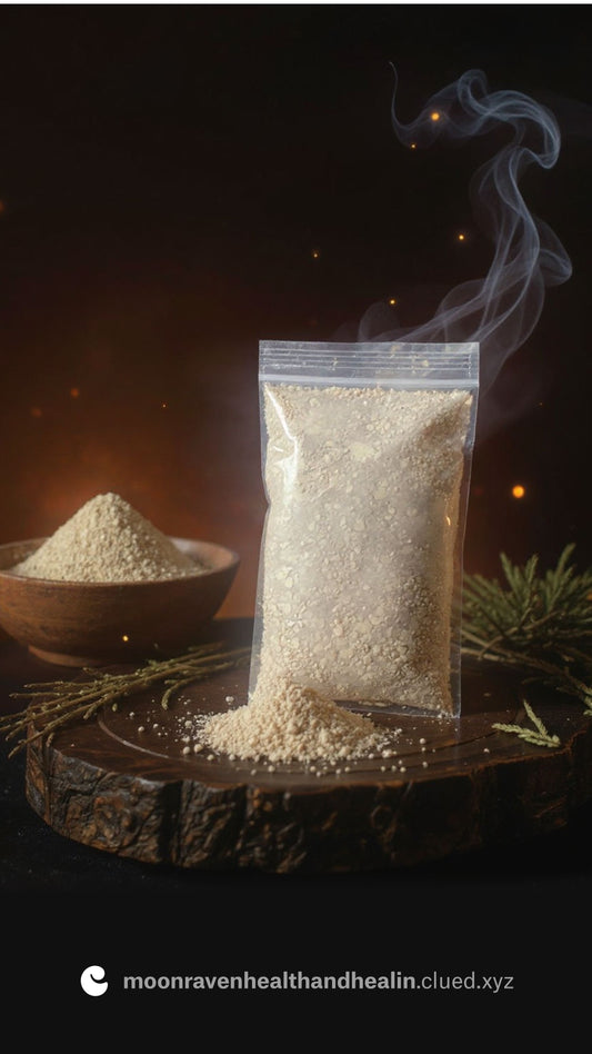 Ritual brown, egg shell powder 