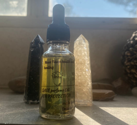 Sage, perfume oil for protection ￼