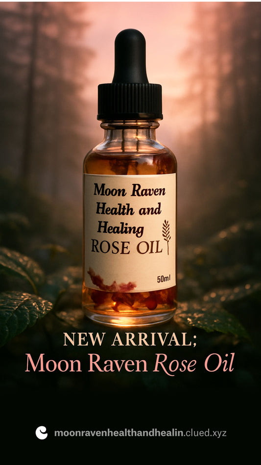 Moon Raven health and healing rose oil ￼