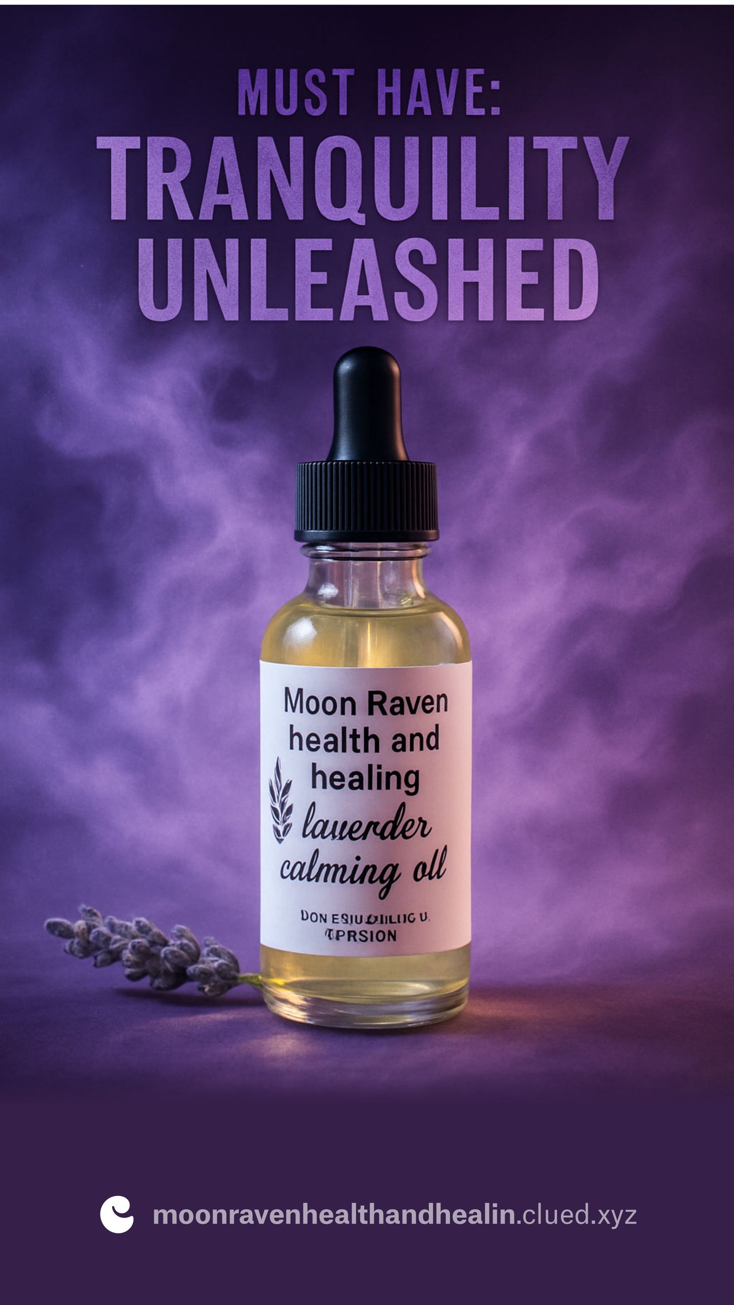 Lavender calming oil ￼