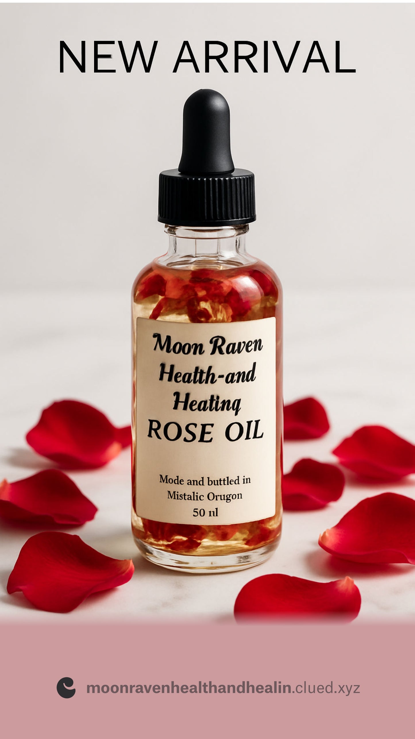 Moon Raven health and healing rose oil ￼